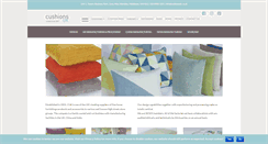 Desktop Screenshot of cushionsuk.com